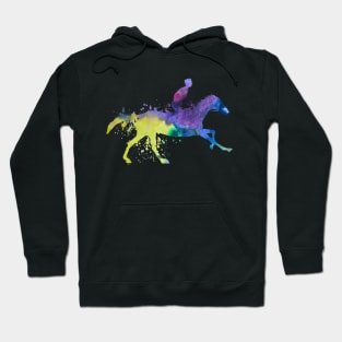 Horse and jockey Hoodie